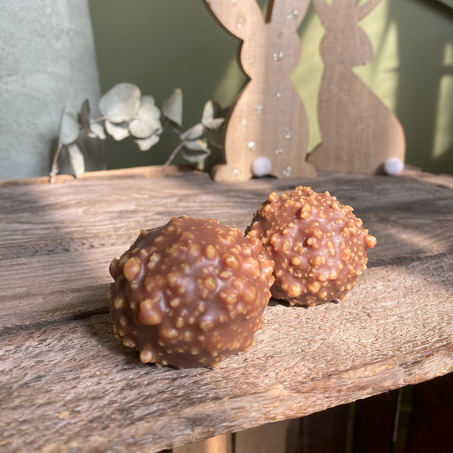 Fondant rocher praliné