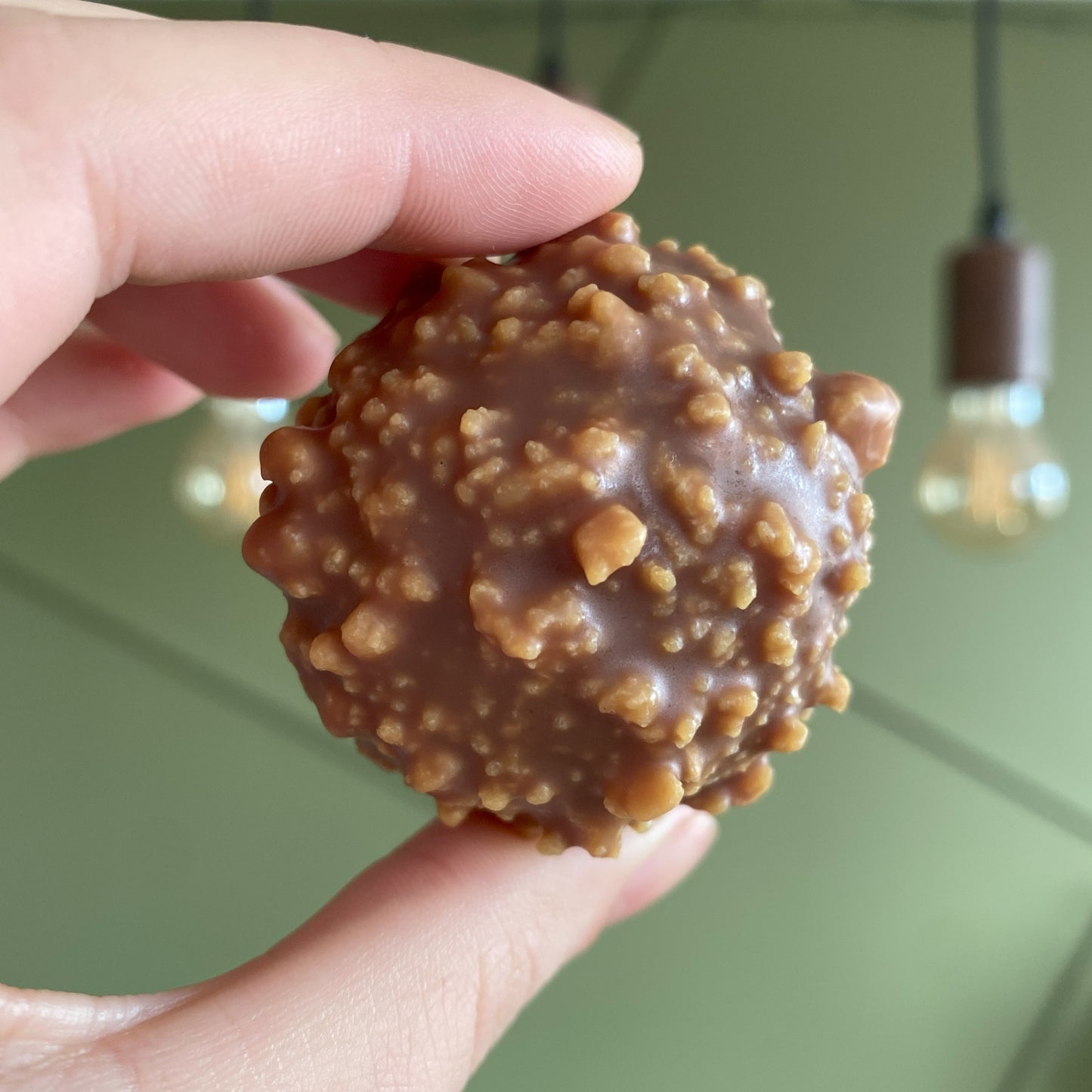 Fondant rocher praliné