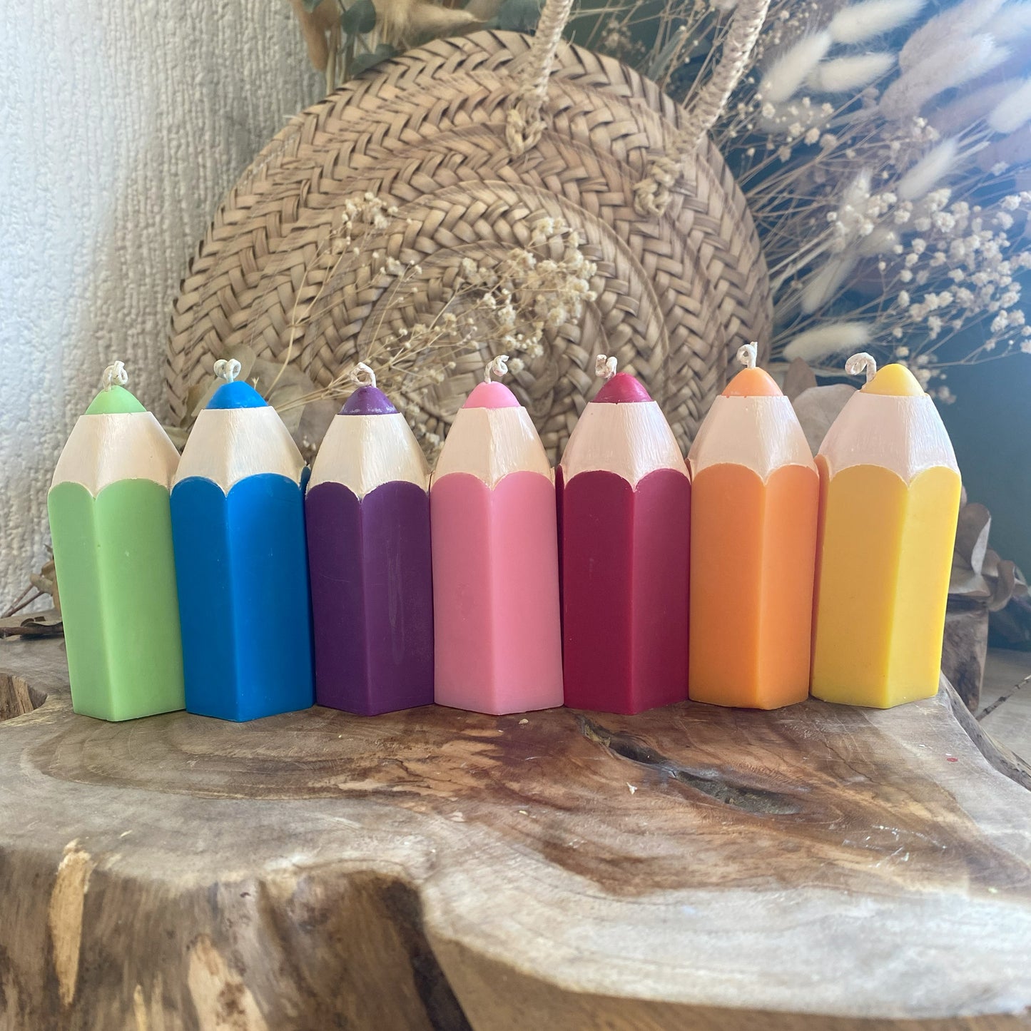Bougie crayon