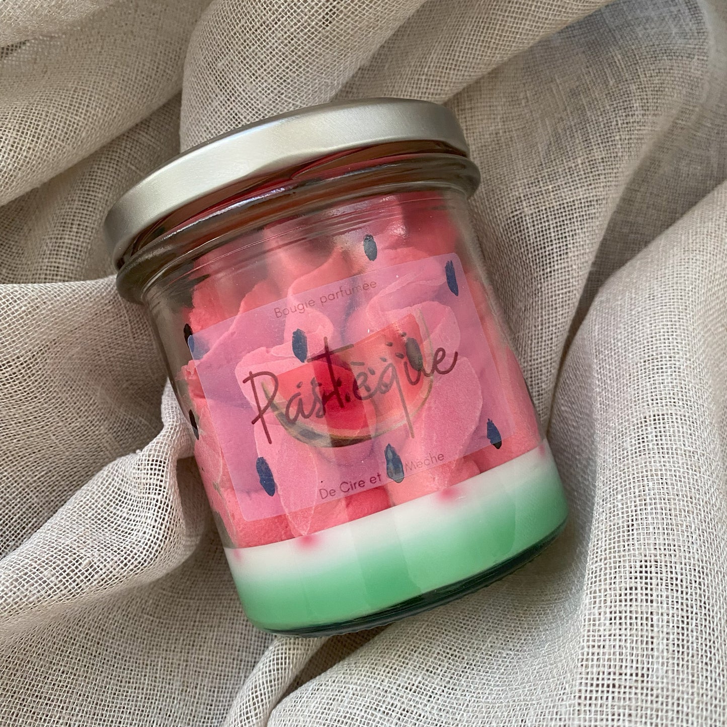 Bougie pastèque