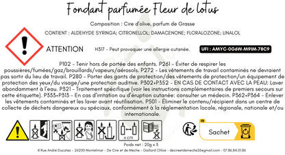 Fondant Fleur de lotus