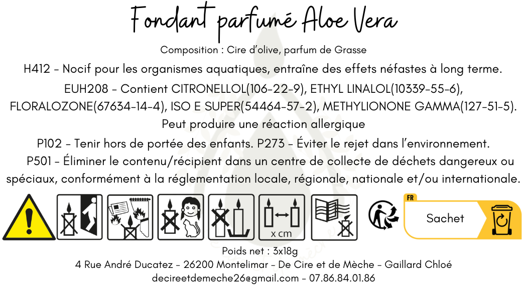Fondant Aloe Vera