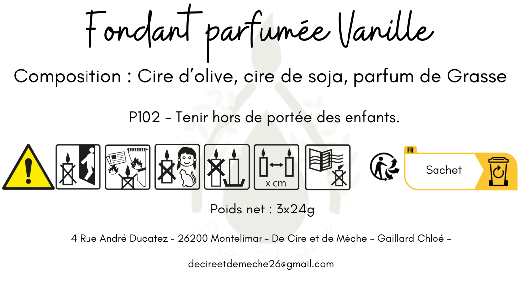 Fondant vanille