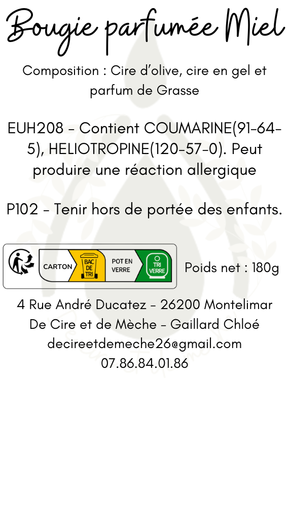 Bougie Miel – Image 6