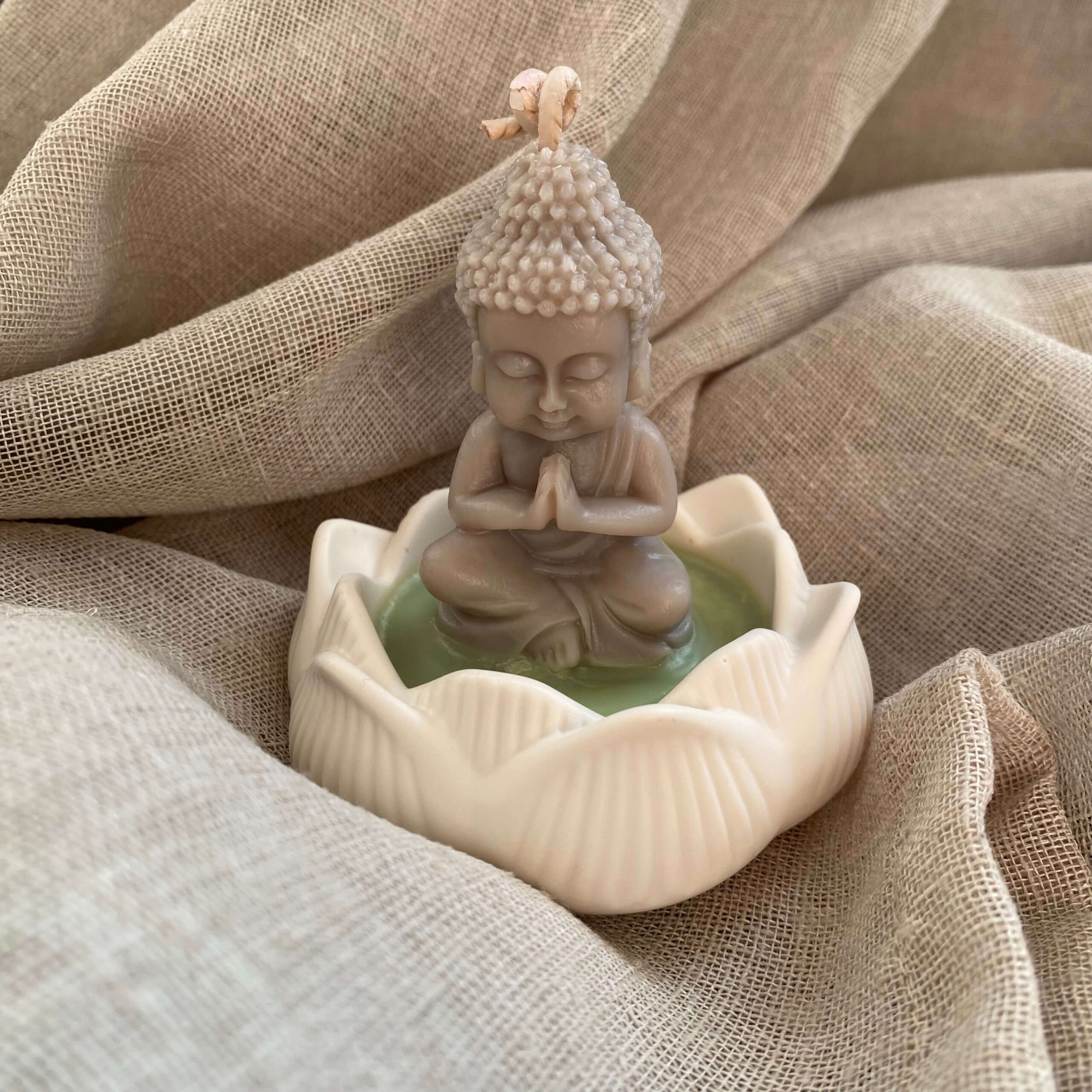 Bougie Fleur de lotus – Image 4