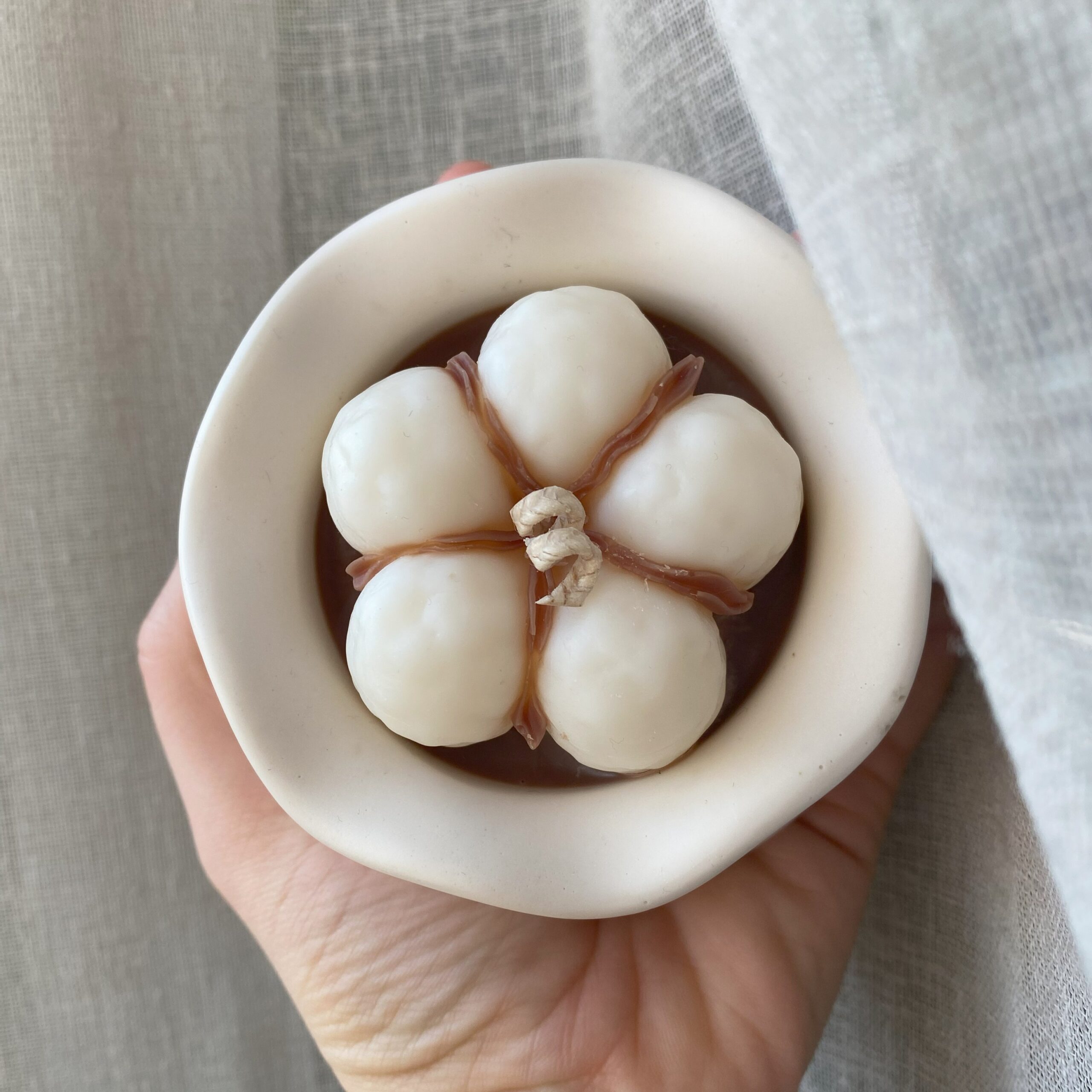 Bougie Fleur de coton