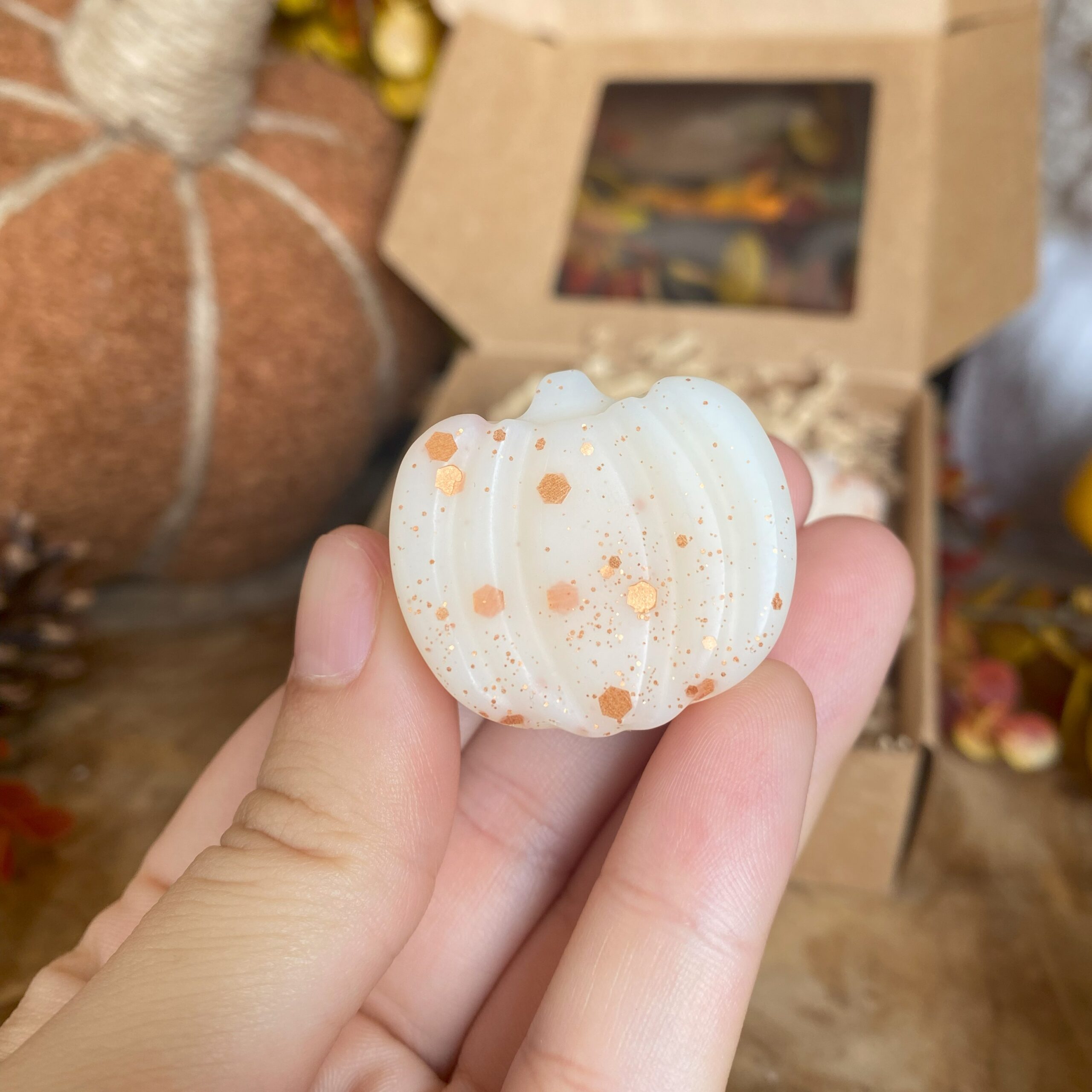 Fondants citrouille givrée