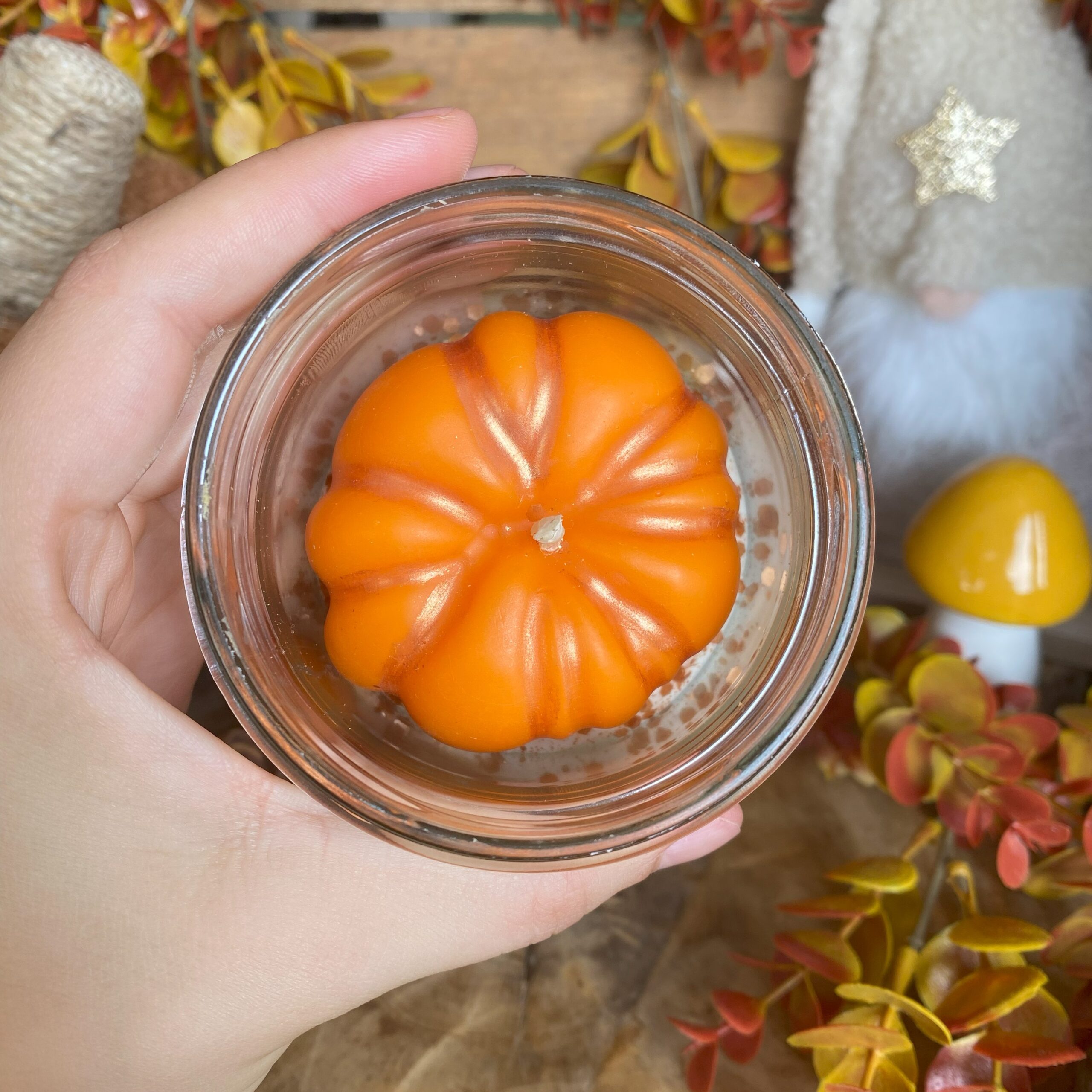 Bougie citrouille merveilleuse