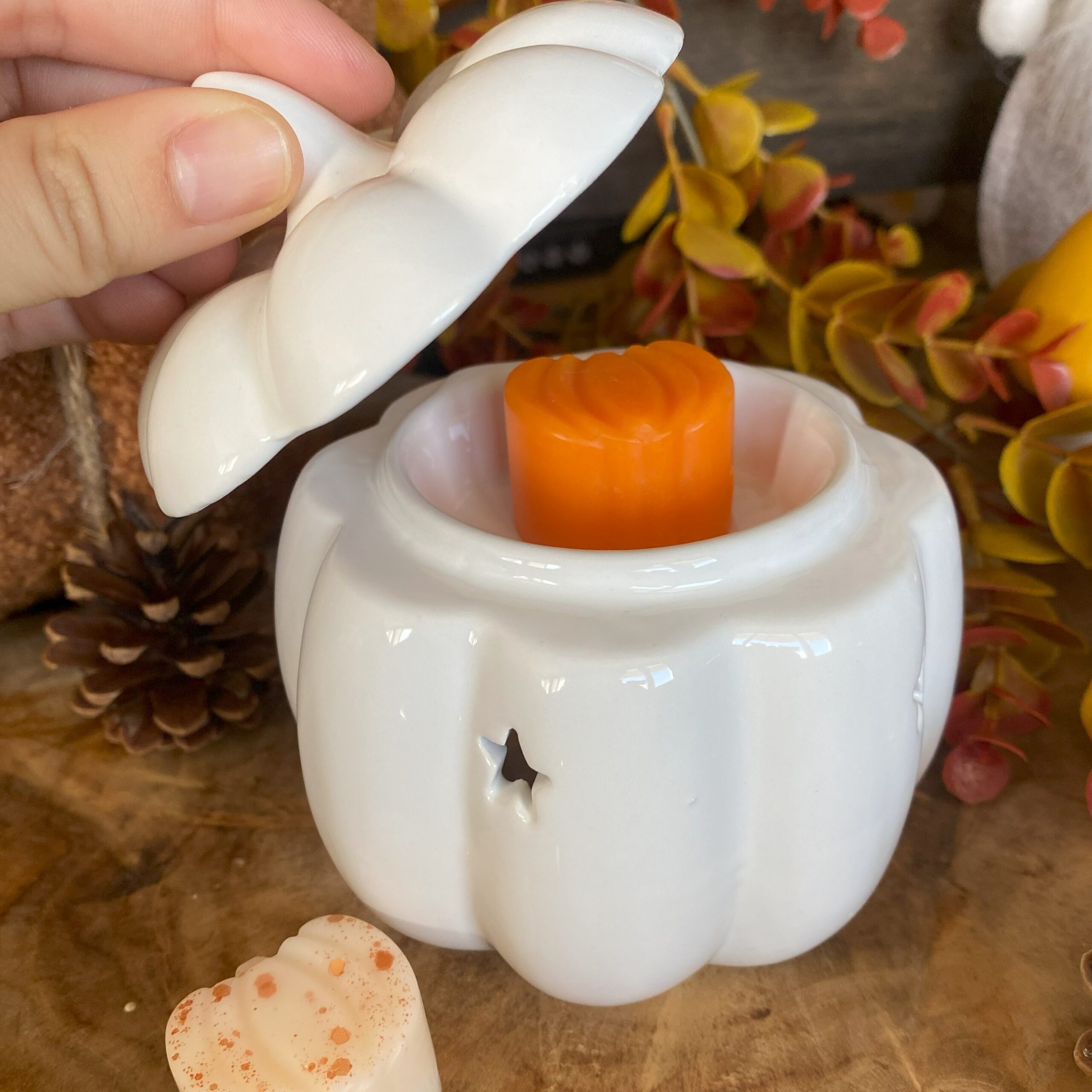 Diffuseur Citrouille blanche