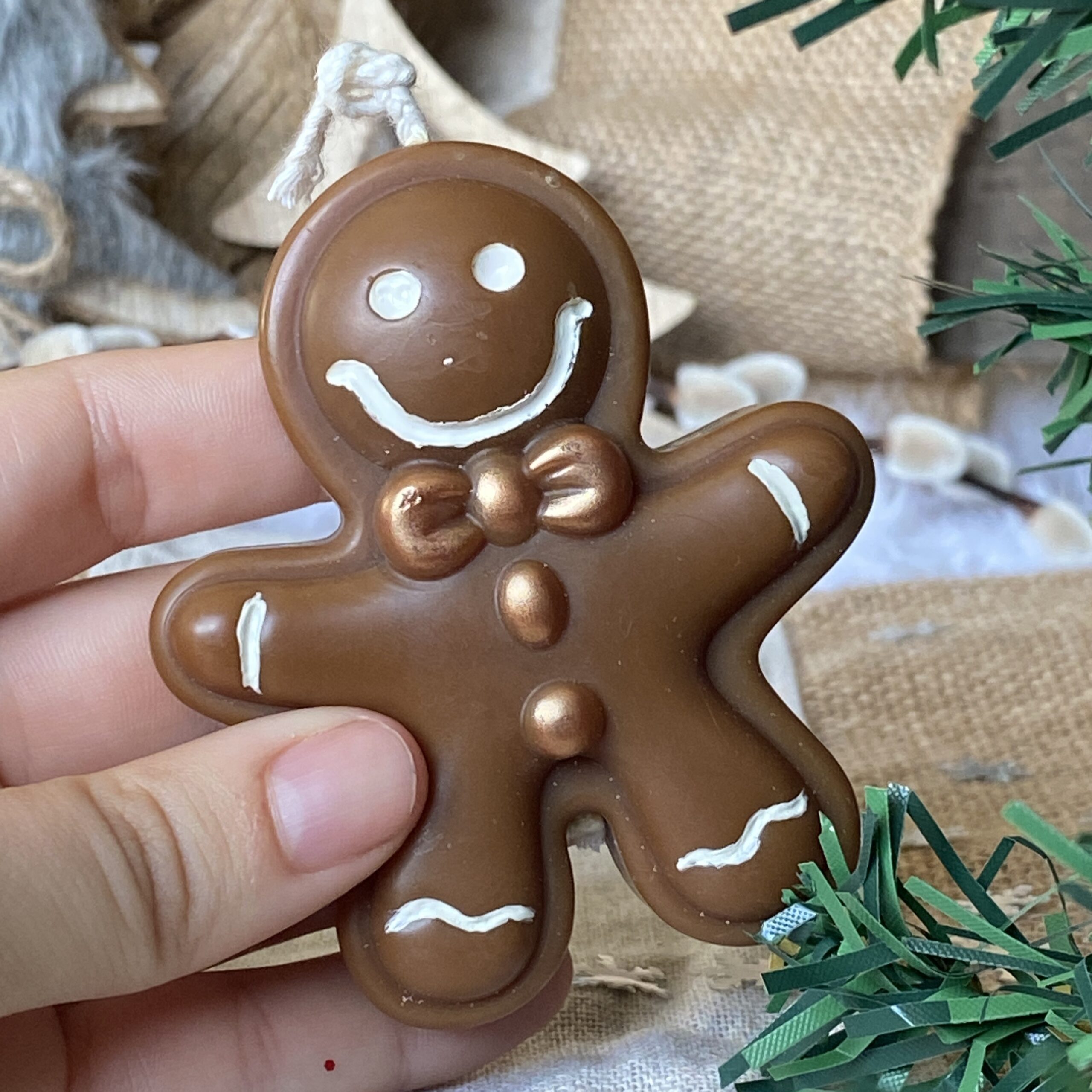 Bougie moulé Pain d'épice