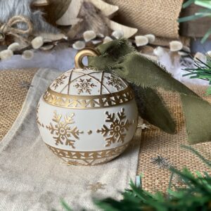 Bougie Pain d'épice pot en Jesmonite