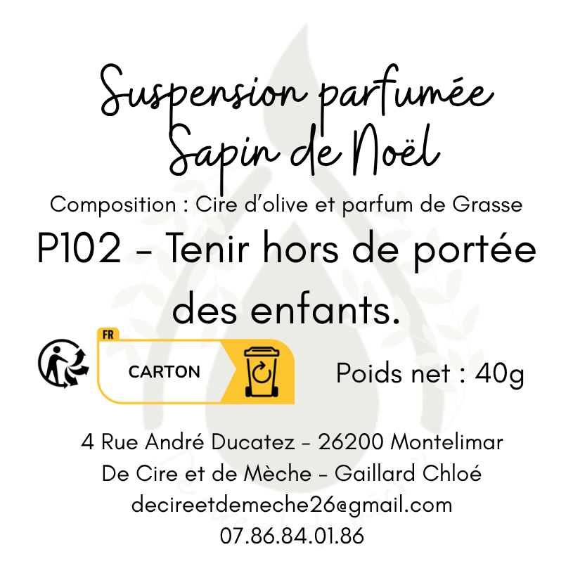 Suspension Sapin de Noël – Image 6